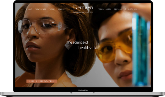 Blow Media - Dermure Brand Image